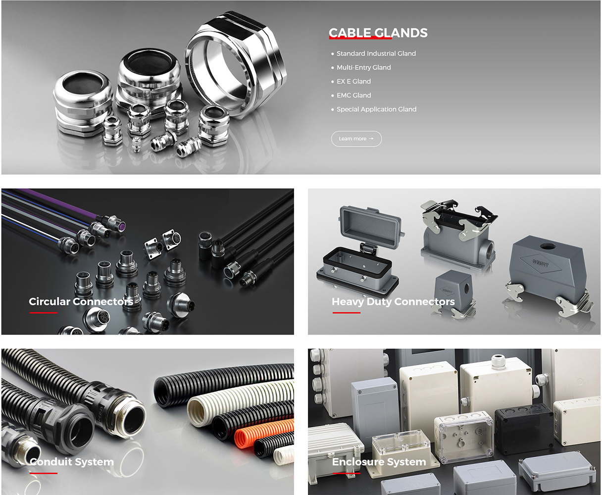 倍仕得電氣外貿(mào)網(wǎng)站設(shè)計(jì)