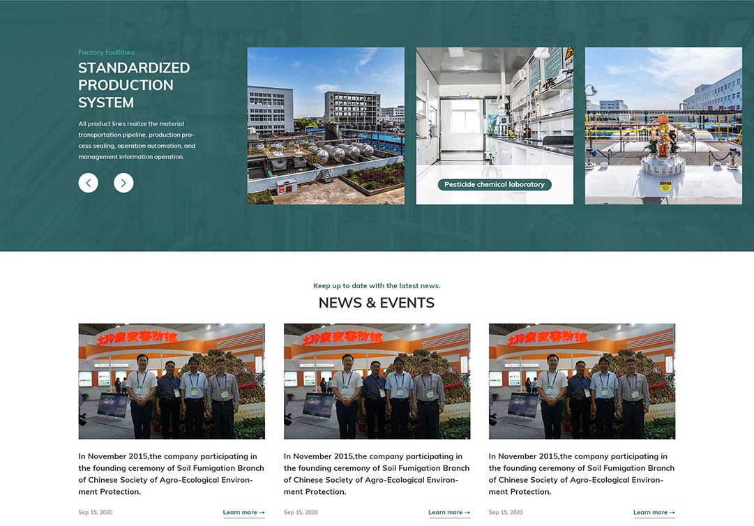 山東建新化工外貿(mào)B2B網(wǎng)站建設(shè)效果圖