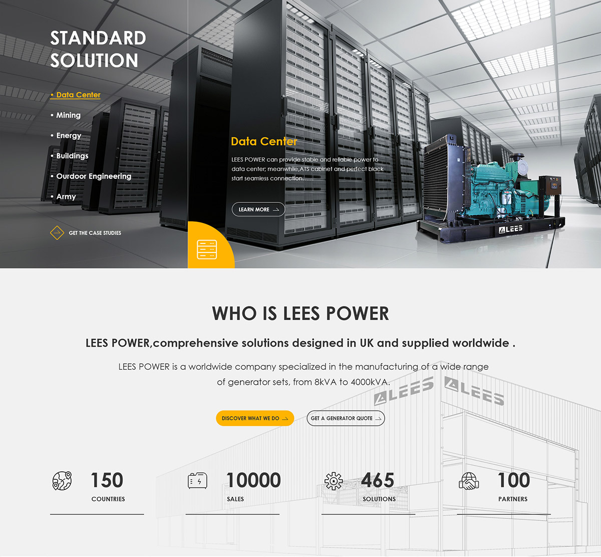 能電動(dòng)力英國(guó)公司網(wǎng)站建設(shè)案例
