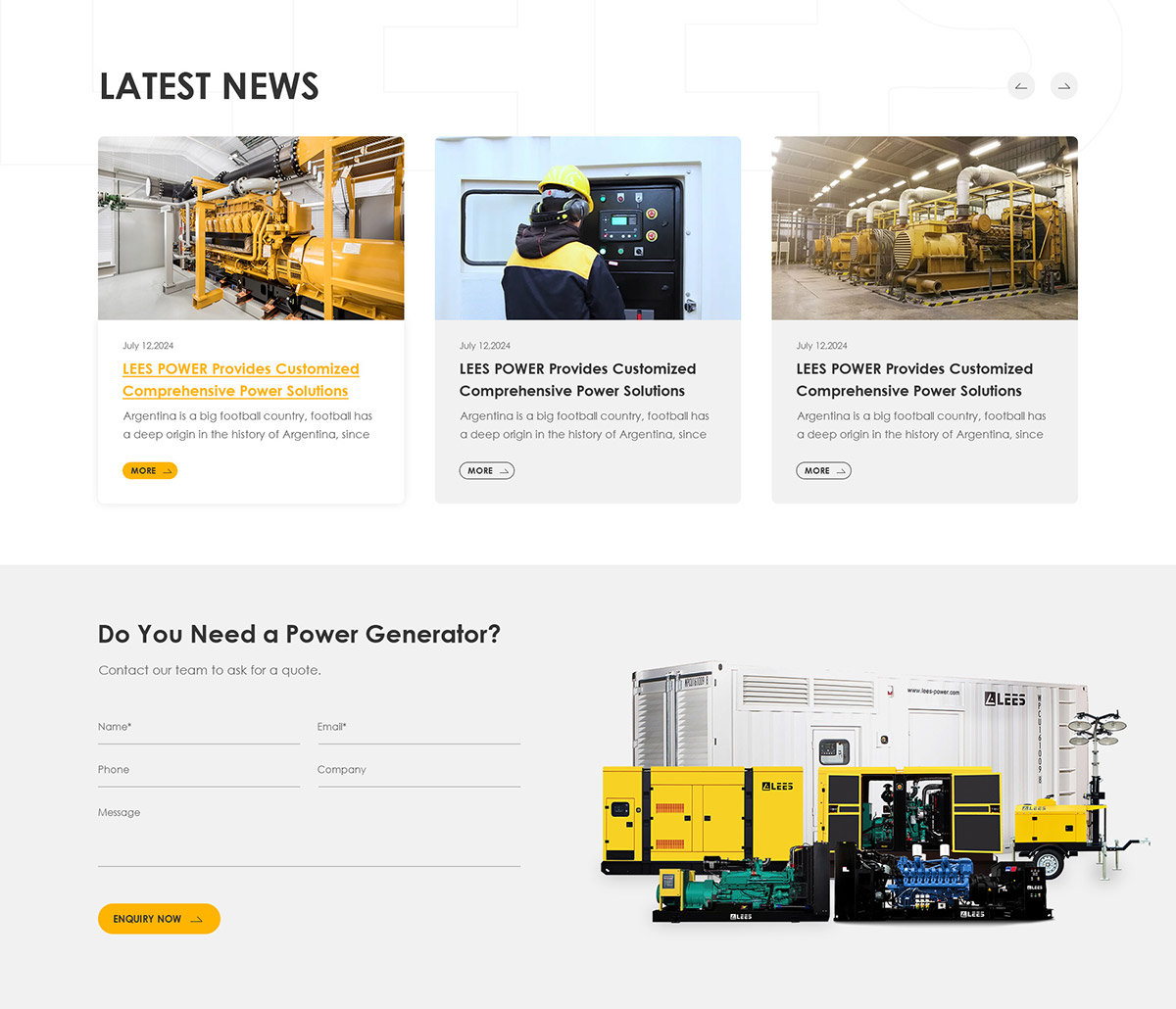 能電動(dòng)力英國(guó)公司網(wǎng)站建設(shè)案例